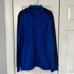 Adidas XL Full Zip Tracksuit Top